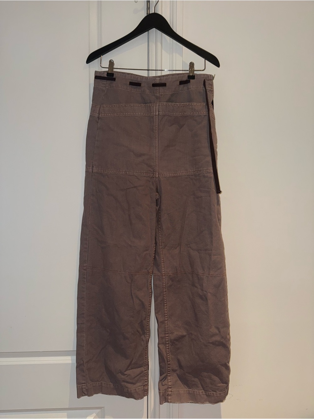 Rachel Comey Wide Leg Pants in Dusty Mauve - Picture 4 of 7